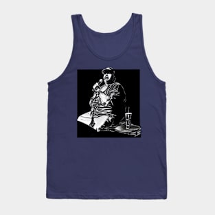 Fat man doing standup Tank Top